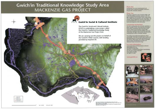 Gwich'in Traditional Knowledge Study of the Mackenzie Gas Project Area Poster