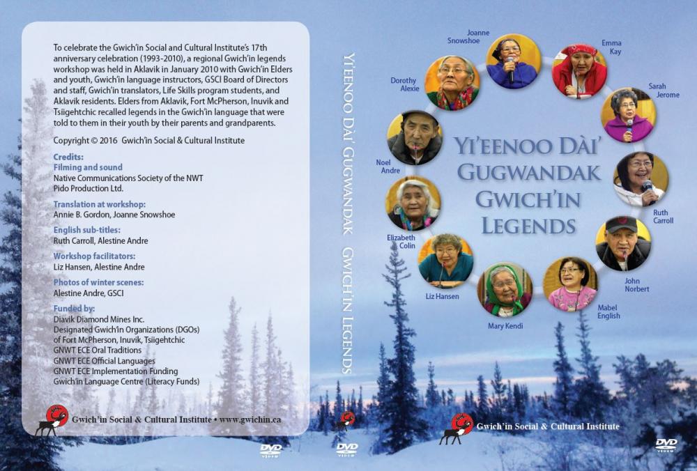 Yi'eenoo Dai' Gugwandak: Gwich'in Legends Yi'eenoo Dai' Gugwandak: Gwich'in Legends DVD cover