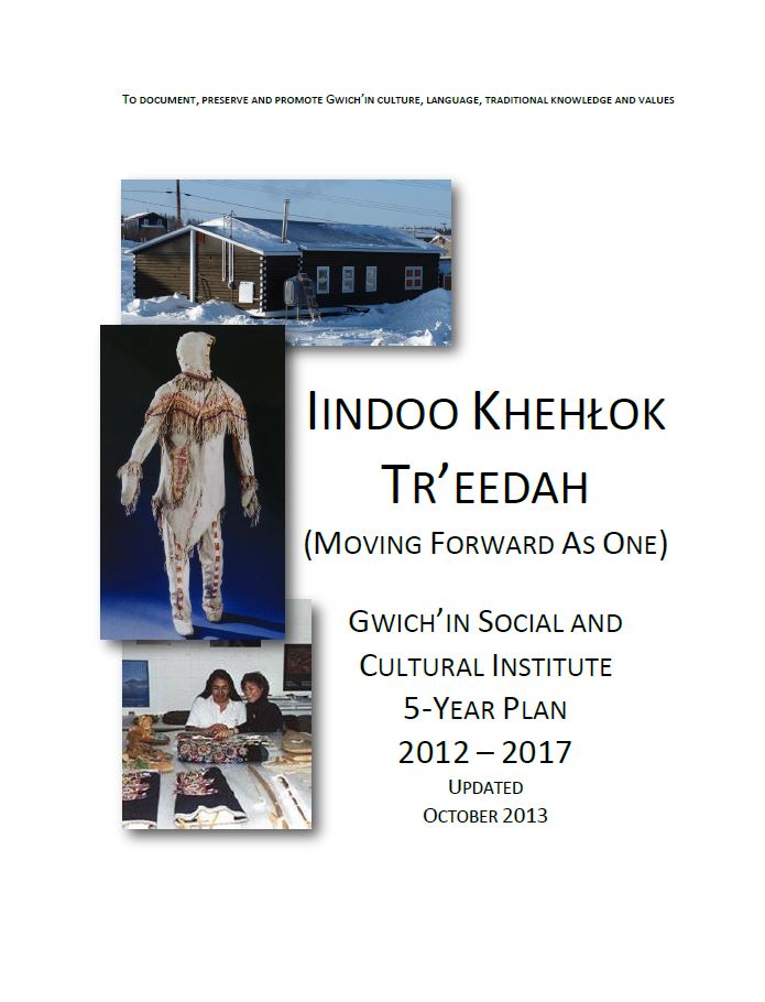 Iindo Khehlok Tr'eedah: Moving Forward As One Iindo Khehlok Tr'eedah: Moving Forward As One Report Cover